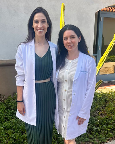 Francisca Valenzuela, MD with Jacqueline Watchmaker, MD
