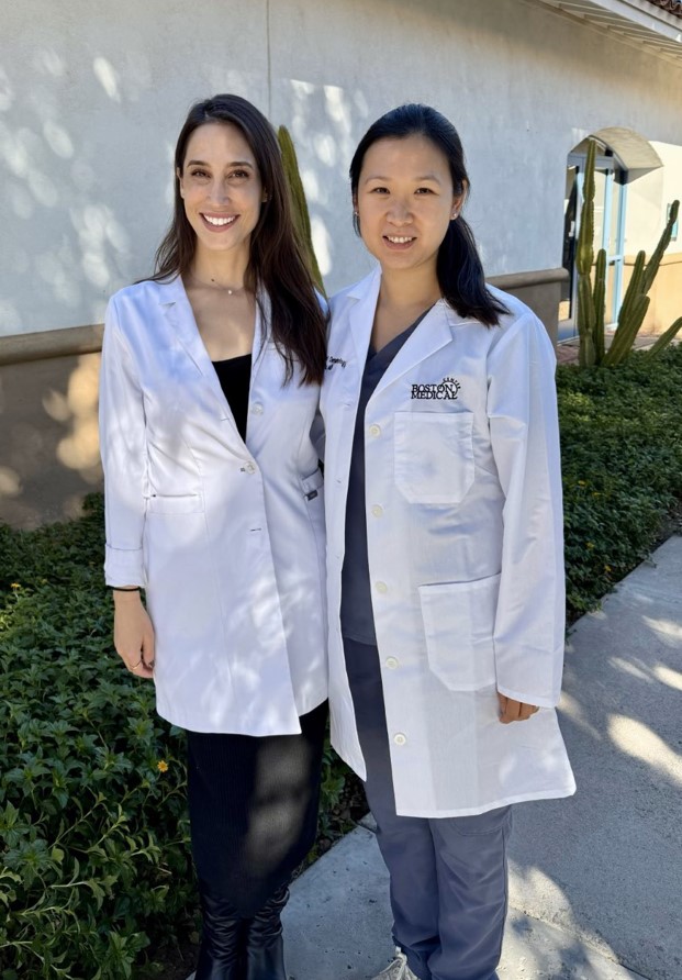 Zizi Yu, MD with Jacqueline Watchmaker, MD